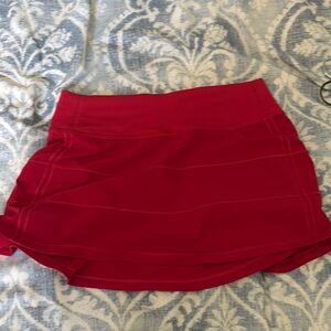 lululemon athletica Red Skirt